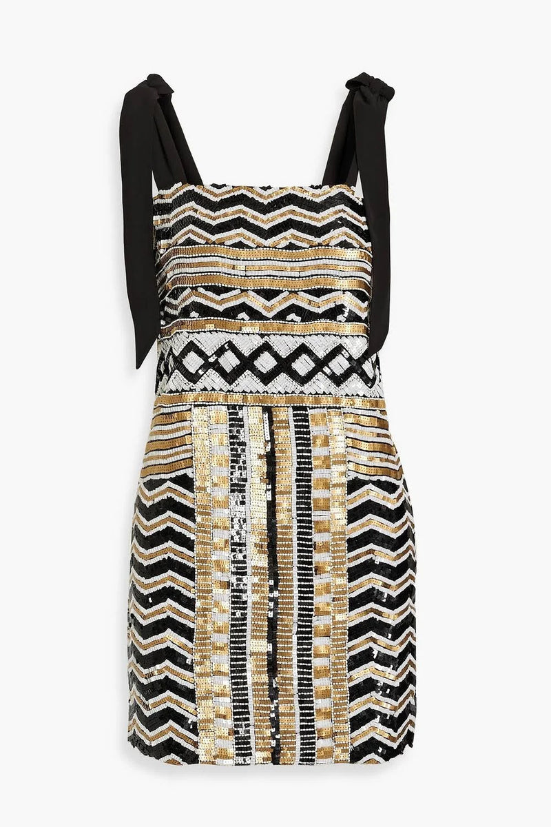 Veronica Beard Meryl Embellished Dress The Warehouse Collective