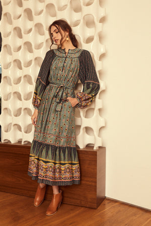 Autumn Woodland Dress | sz. S-XL
