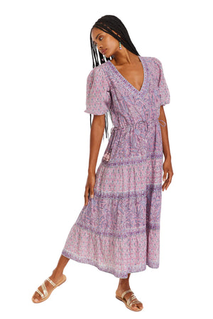 Celeste Dress | Mixed Lilac Floral