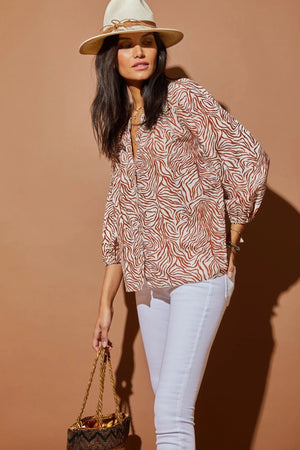 Open image in slideshow, Classic Blouse | White Tiger
