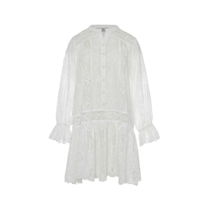Malvina Dress | White Lace