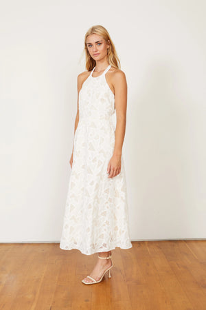 warehouse white lace dress Women's Lace Top Maxi Dress Warehouse One