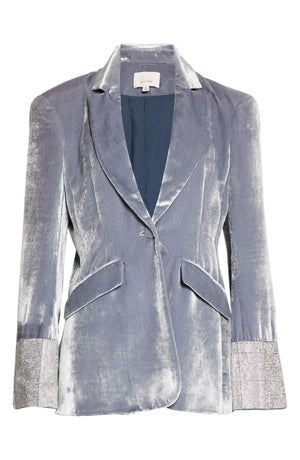 Cinq a Sept | Kandace Gray Velvet Blazer