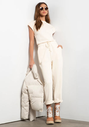 Warehouse white jumpsuit outlet
