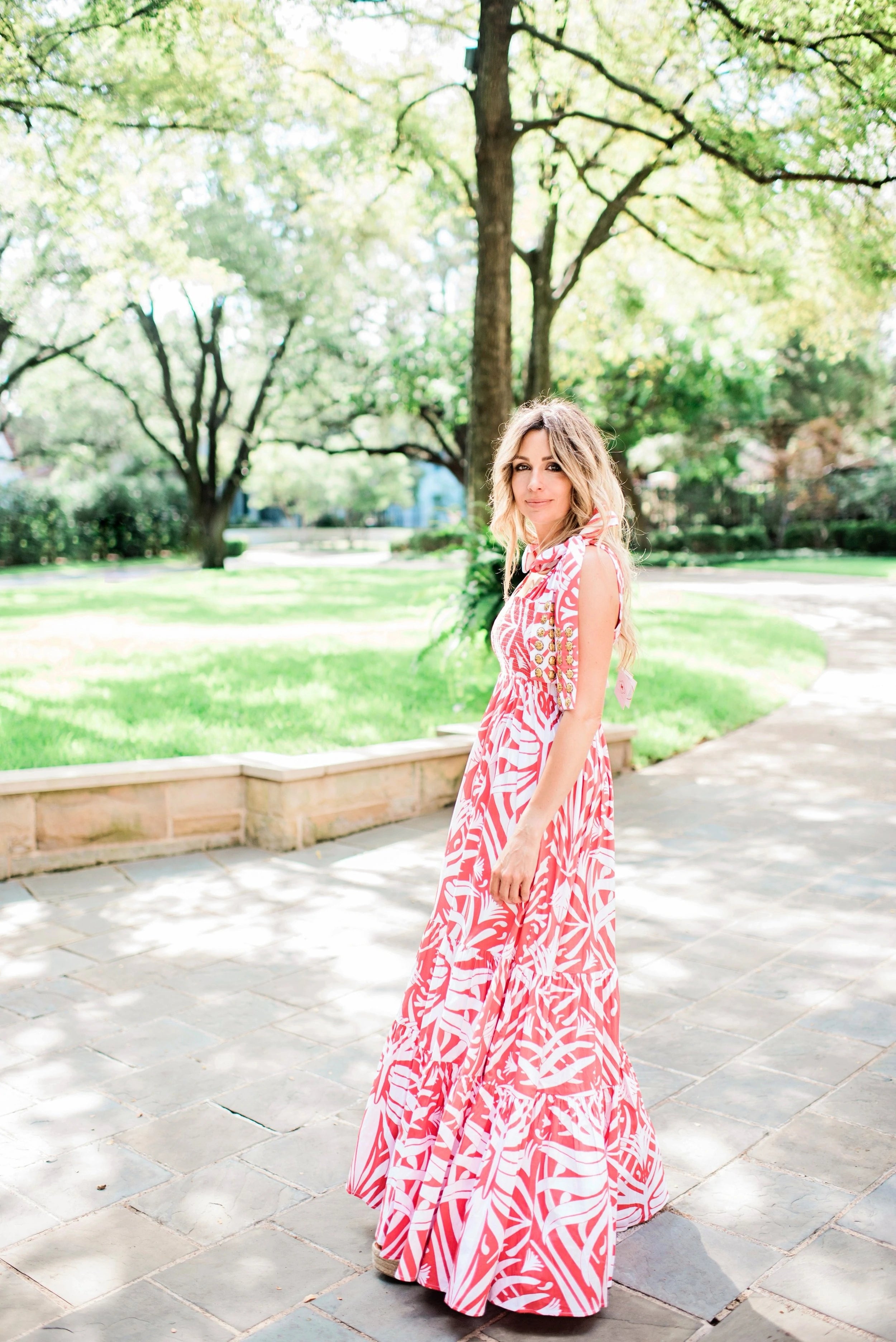 Warehouse green maxi sales dress