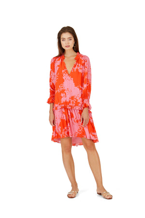 Fae Dress | Coral