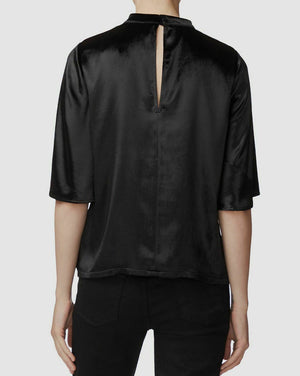 J Brand | Chani Velvet Blouse