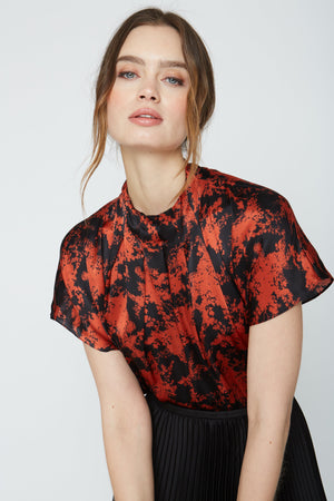 Lola Top | Floral Burst