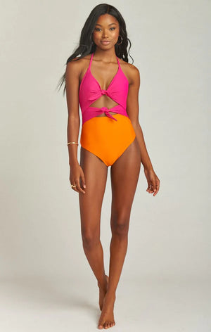 Open image in slideshow, Show Me Your Mumu | Mai Double Tie Swimsuit
