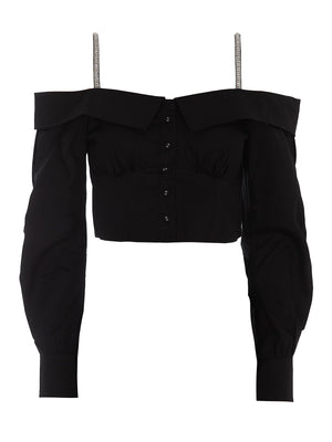 Self-Portrait | Off The Shoulder Crop
