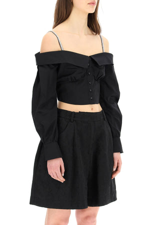 Self-Portrait | Off The Shoulder Crop