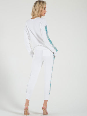 n:Philanthropy Barkley Jogger White Python